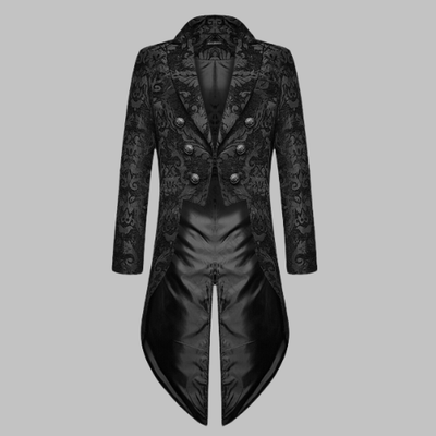 Veste Gothique Homme Victorienne Noire