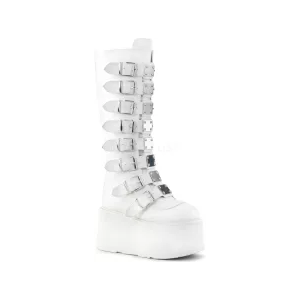 Chaussure Plateforme Gothique Blanche