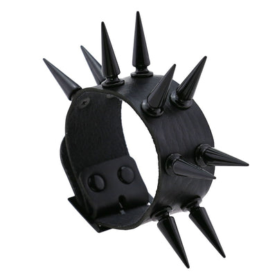 Bracelet Clouté Gothique Thorn Black